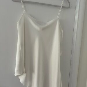 Zara Cream Asymmetrical Camisole
